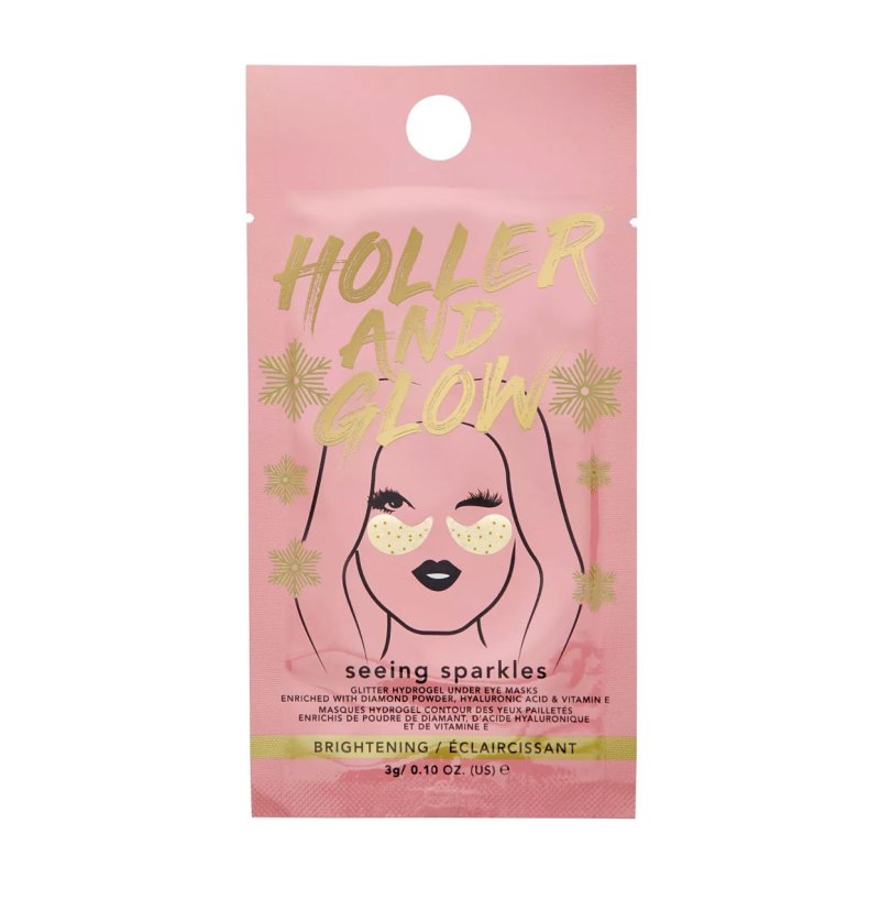 Holler and Glow Seeing Sparkles Hydrogel Under Eye Mask Gift Set