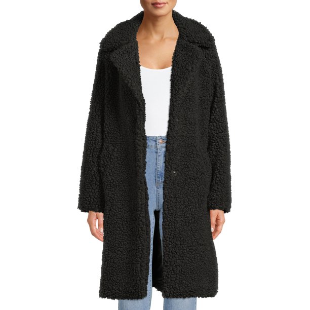 Lucky Brand Faux Sherpa coat for women