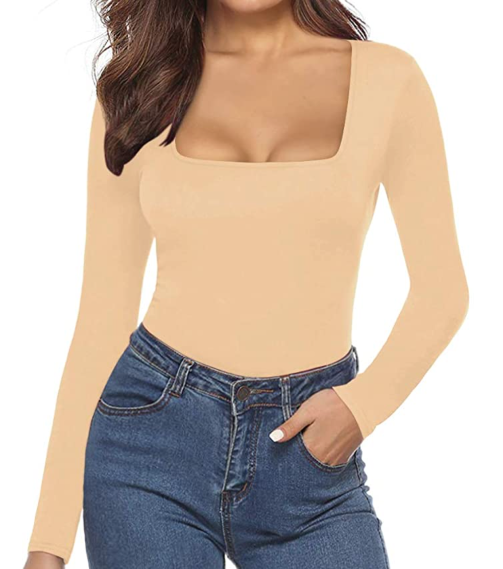 MANGOPOP Bodysuit Is Perfect for Winter and Has a Flattering