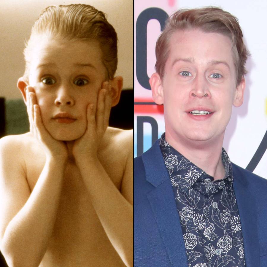 Macaulay Culkin Home Alone Christmas Movie Kids Then and Now