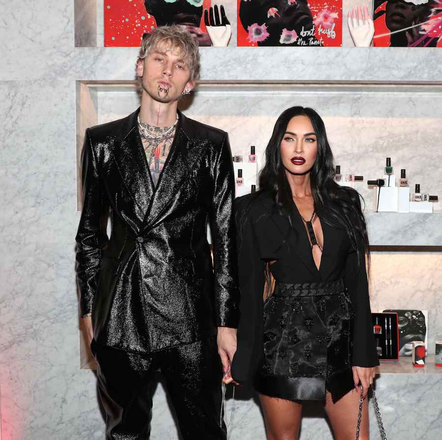 Megan Fox and Machine Gun Kelly Chained Themselves Together With the Wildest Nail Art 4
