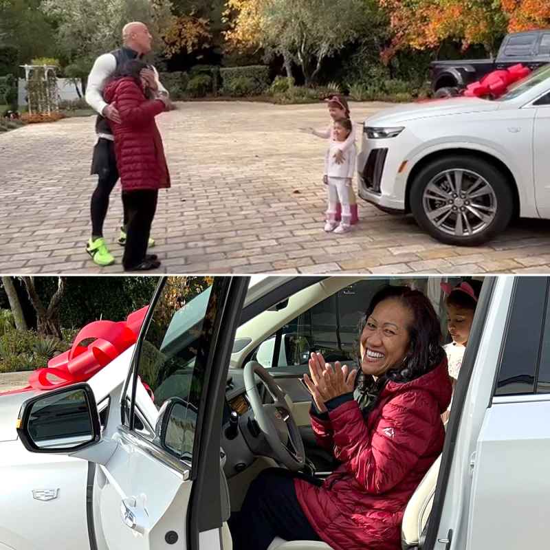 Merry Christmas! Dwayne Johnson Surprises His Mother With New Car