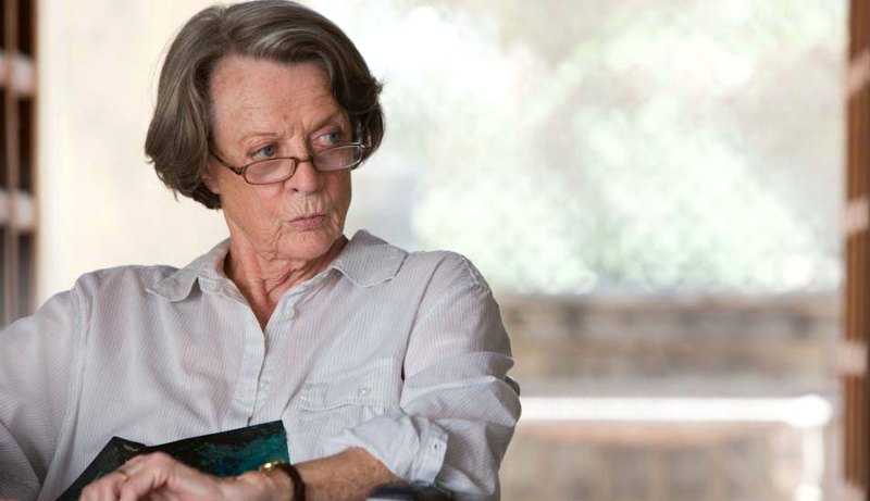 Muriel Donnelly in The Best Exotic Marigold Hotel Maggie Smith Most Memorable Roles Through the Years