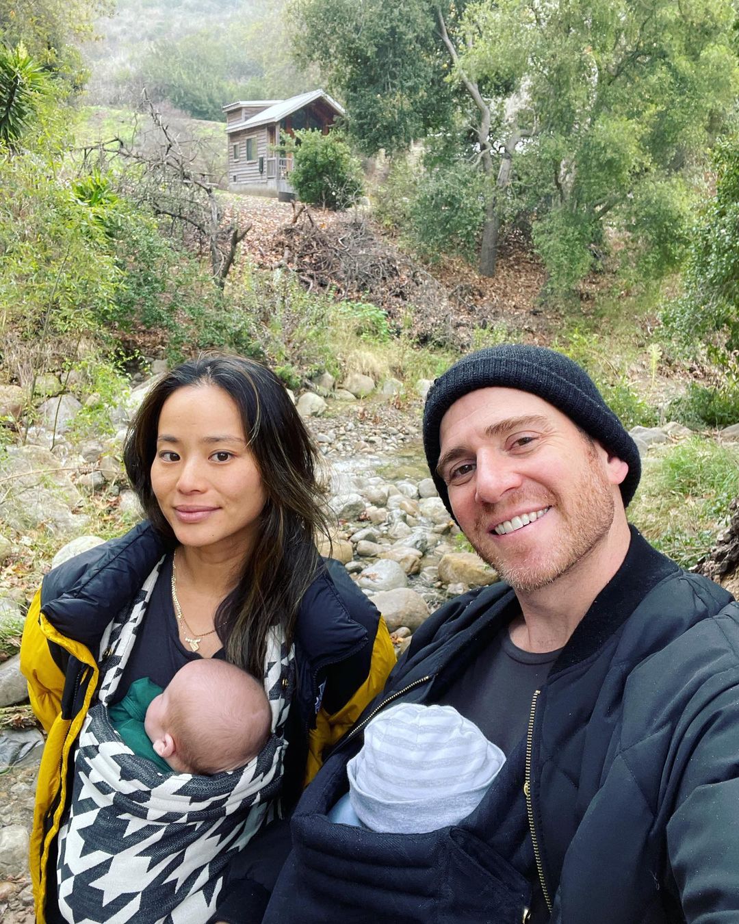 Nature Lovers! Jamie Chung, Bryan Greenberg Share 1st Family Photo With Sons