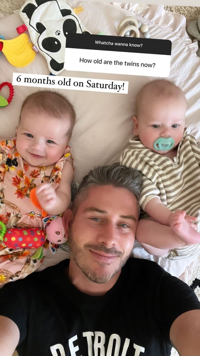 Nearly 6 Months! Arie Luyendyk Jr.'s Cutest Photos With Twins Senna and Lux