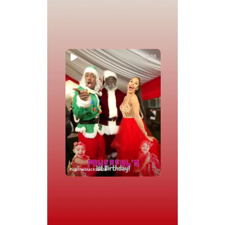 Nick Cannon Celebrates Daughter Powerful 1st Birthday With Winter Wonderland Bash Photos