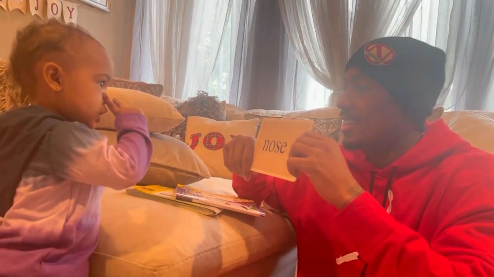 Nick Cannon and Brittany Bell Show 12-Month-Old Daughter Powerful Reading Skills 2