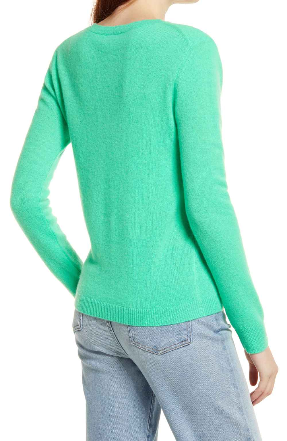 Nordstrom Cashmere Essential V-Neck Sweater