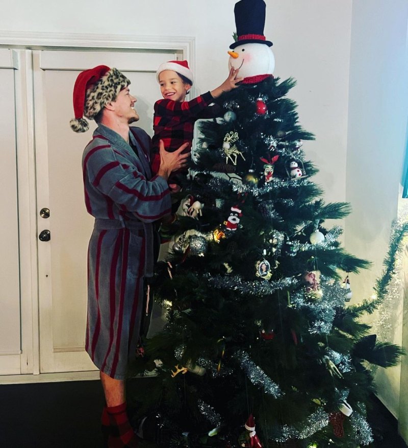 Perfect Pair! Ryan Dorsey Decorates Christmas Tree With 6-Year-Old Son Josey
