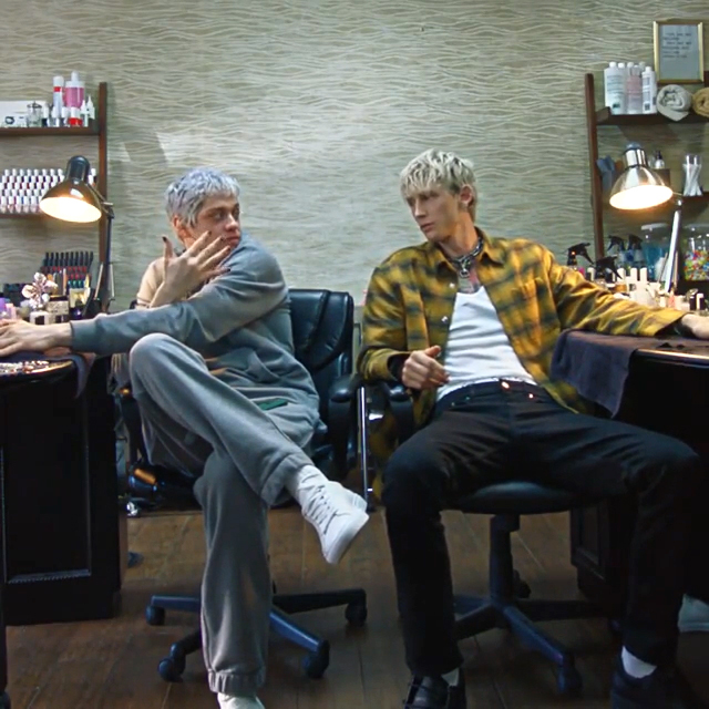 Pete Davidson and Machine Gun Kelly Getting Manicures Together Is BFF Goals: ‘Rock and Roll, Dude’