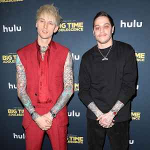 Pete Davidson and Machine Gun Kelly Strip Down to Their Underwear for Calvin Klein Instagram Live