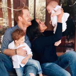 Prince Harry and Meghan Markle Debut Daughter Lili With Adorable Christmas Card
