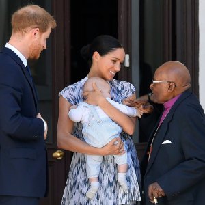 Prince Harry and Meghan Markle Reflect on Desmond Tutu Meeting Son Archie in Touching Tribute