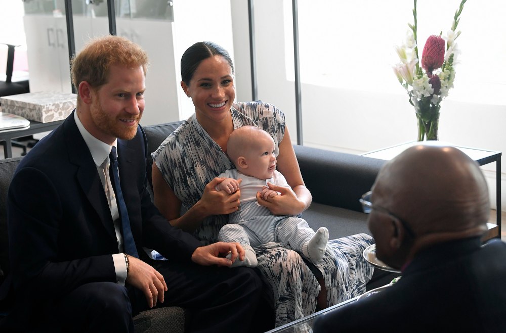 Prince Harry and Meghan Markle Reflect on Desmond Tutu Meeting Son Archie in Touching Tribute