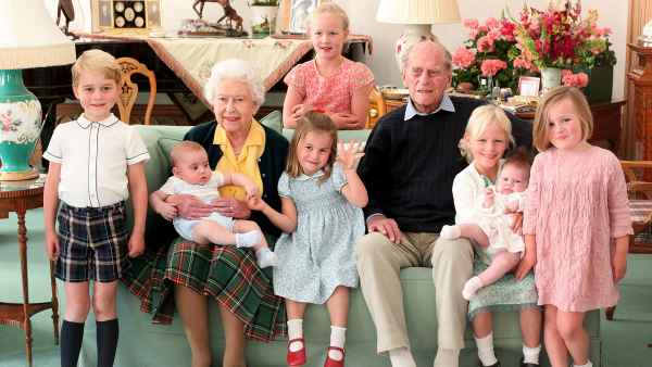 Queen Elizabeth II Is 'in Her Element' With Her Great-Grandchildren