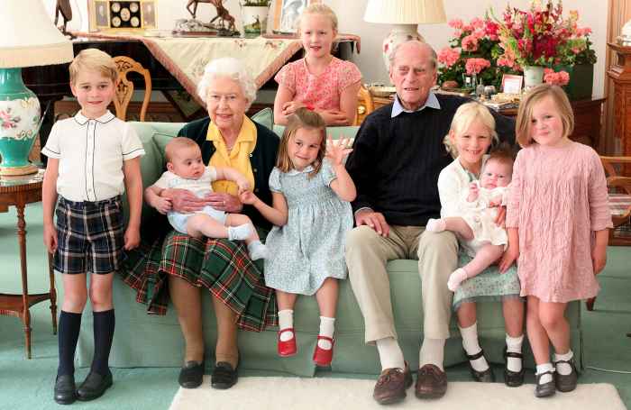 Queen Elizabeth II Is 'in Her Element' With Her Great-Grandchildren
