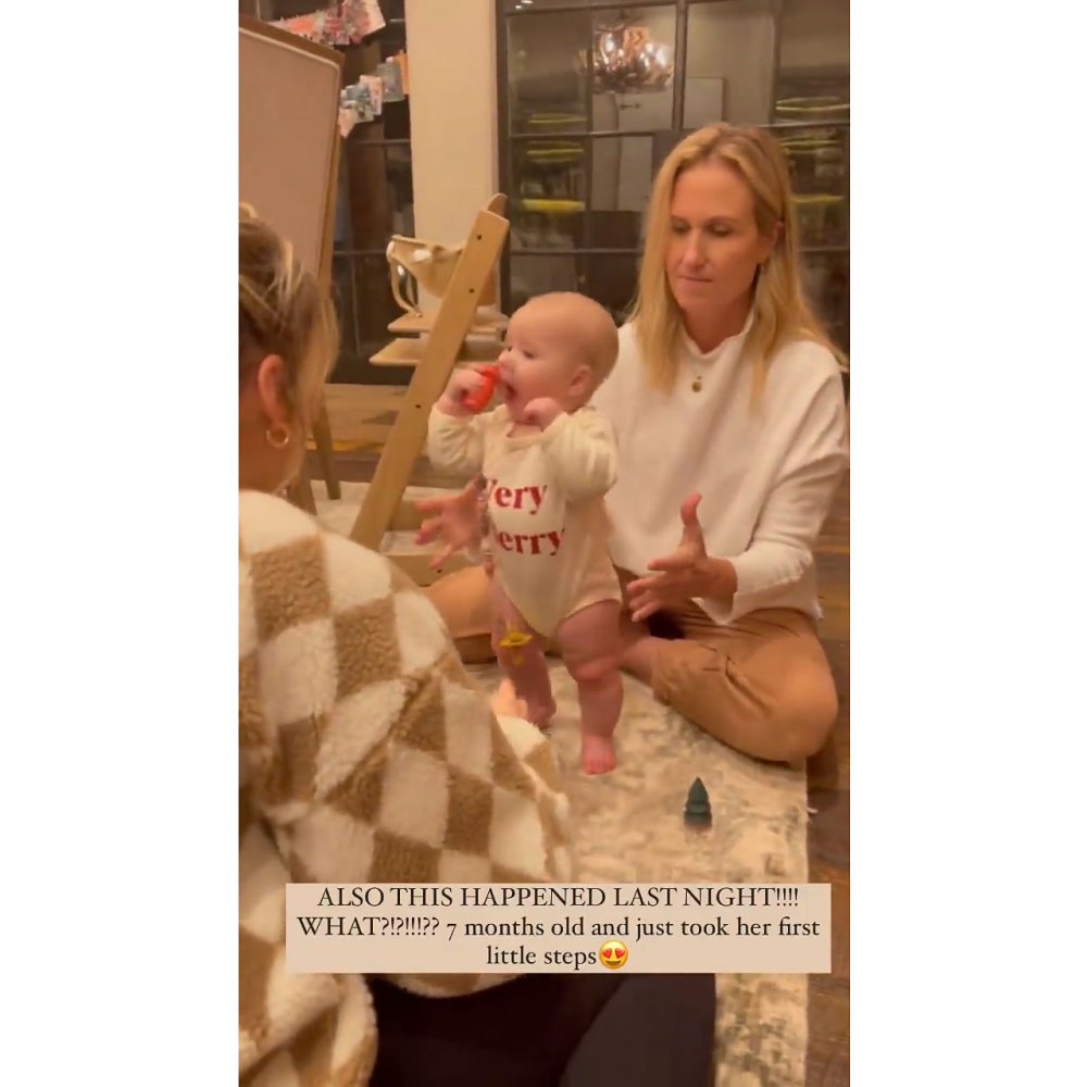 Sadie Robertson 7-Month-Old Daughter Honey Takes Her 1st Steps 2