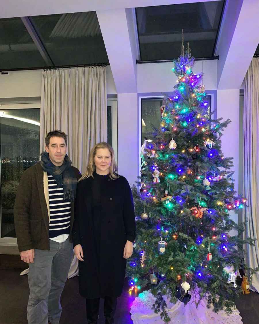 So Festive Amy Schumer More Stars Show Off Their 2021 Holiday Decor