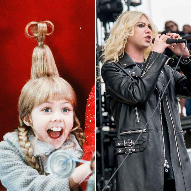 Taylor Momsen The How The Grinch Stole Christmas Christmas Movie Kids Then and Now