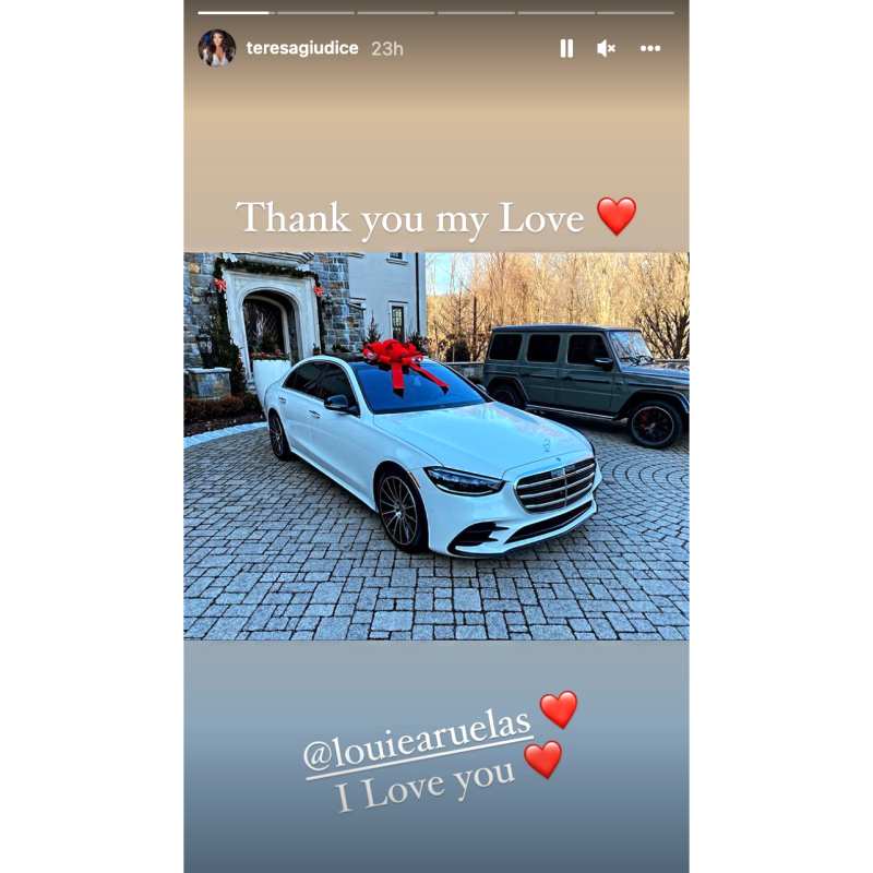 Teresa Guidice Is Gifted New Car from Fiance Luis Ruelas for Christmas: 'Thank You My Love'