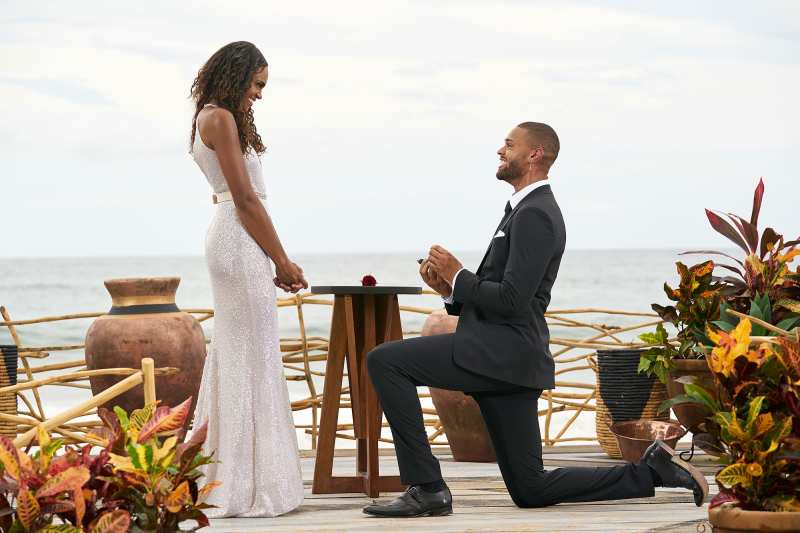 The Proposal Bachelorette Michelle Young and Nayte Olukoya Relationship Timeline