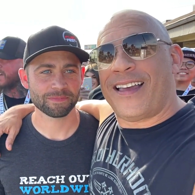 Vin Diesel Supports Paul Walker’s Brother Cody at His FuelFest Event
