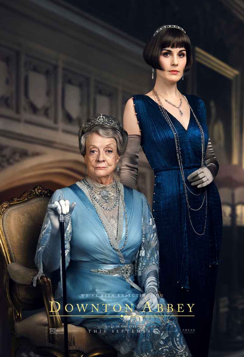 Violet Crawley Dowager Countess Of Grantham Downton Abbey Maggie Smith Most Memorable Roles Through the Years