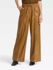 Who What Wear™ Women's Mid-Rise Wide Leg Jogger Pants