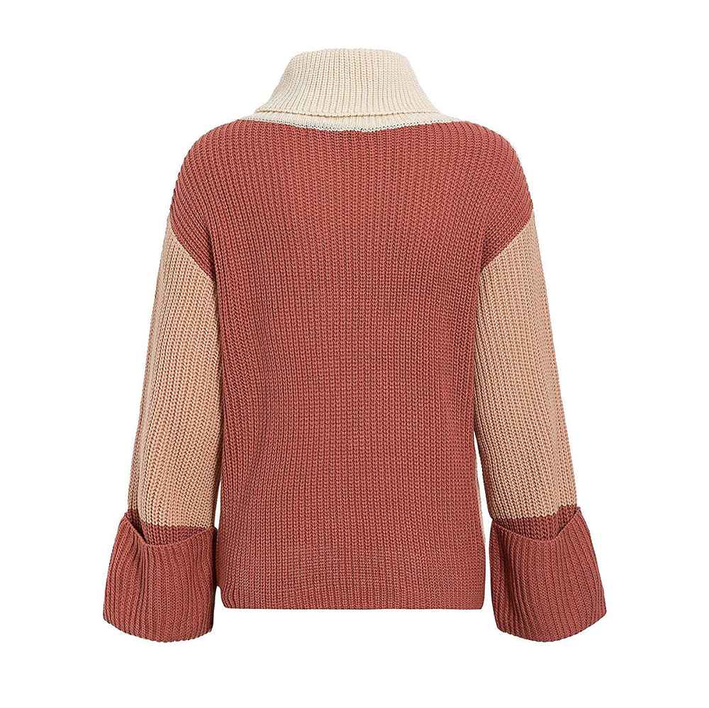 amazon-berrygo-color-block-sweater-red