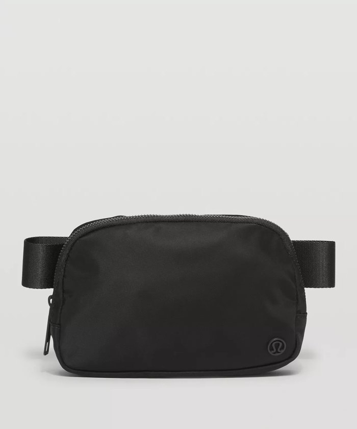 black, belt bag, Lululemon