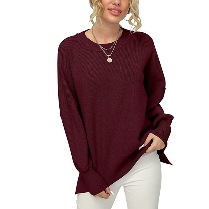 burgundy-sweater