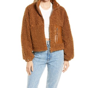 camel bomber jacket