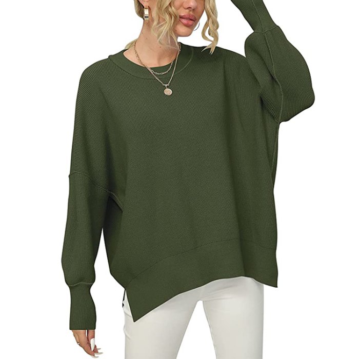 green-sweater