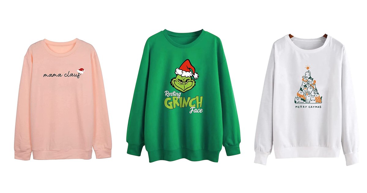 Festive Holiday Sweatshirts for a Cozy, Cheerful Season