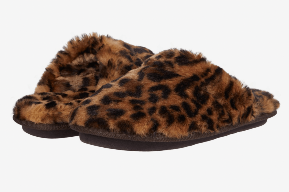 leopard print slippers