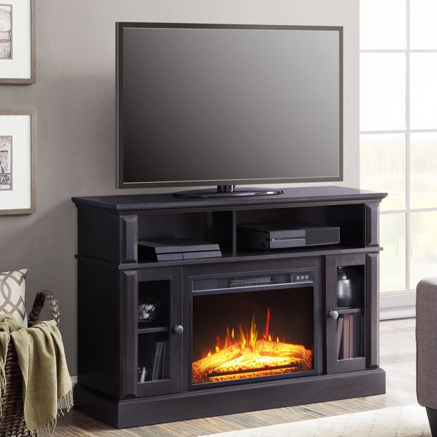 media fireplace, entertainment system