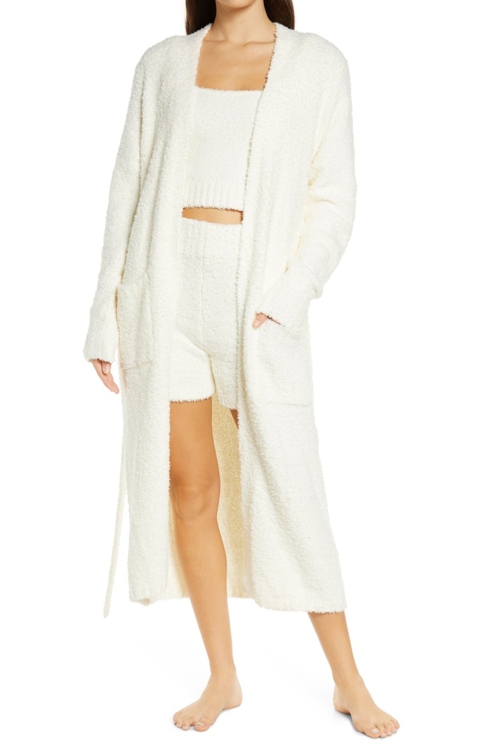 Skims, robe, cozy collection, Kim Kardashian