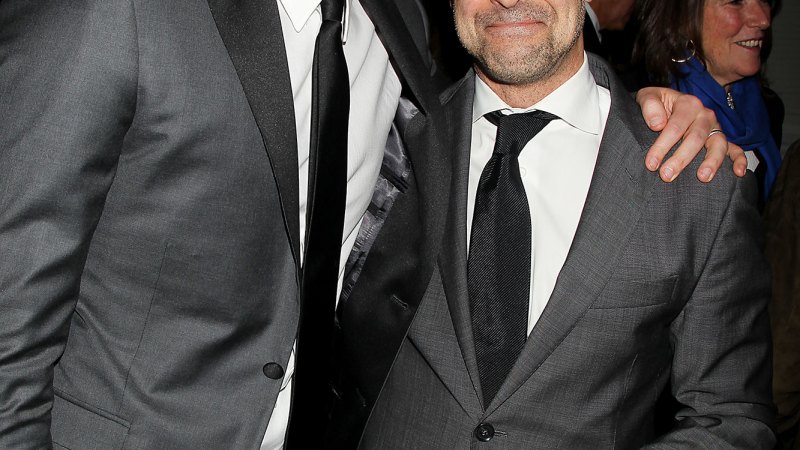stars you didnt know were related John Krasinski and Stanley Tucci