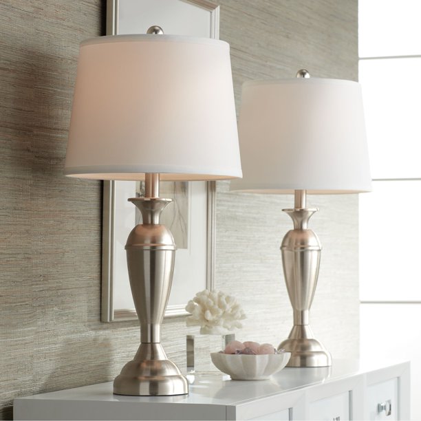 steel table lamps