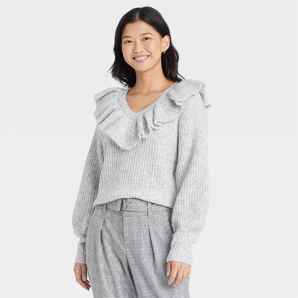 target-fashion-ruffle-sweater