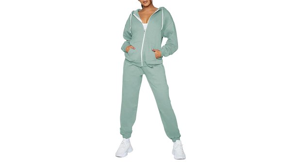 aquamarine sweatsuit