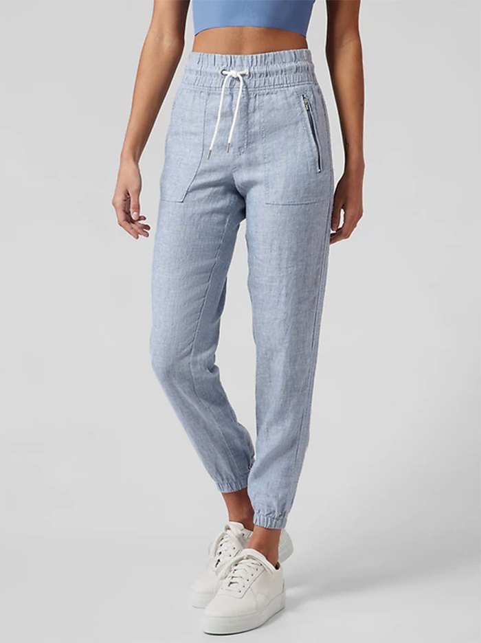 20 Best Sweatpants and Joggers for Women 19 womens-sweatpants-joggers-linen-summer-athleta