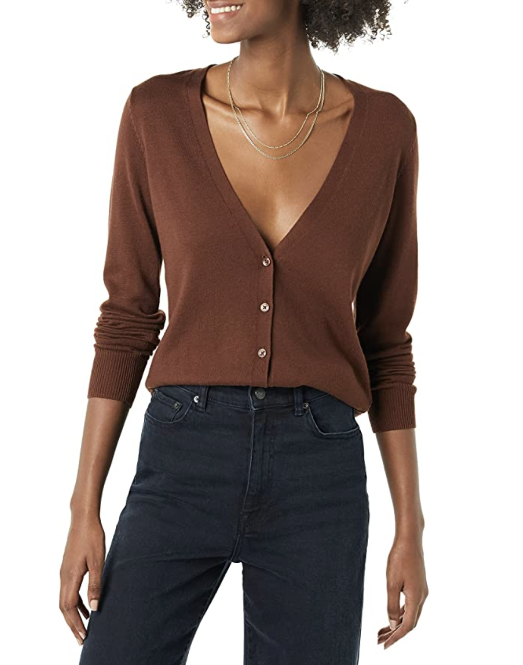 Amazon Essentials $22 Cardigan Is an Ideal Year-Round Layering Knit