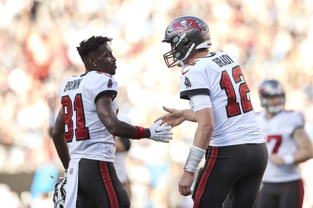 Antonio Brown Throws Shade at Tom Brady After Being Cut From Tampa Bay: He 'Can't Do S&mdash;t By Himself'