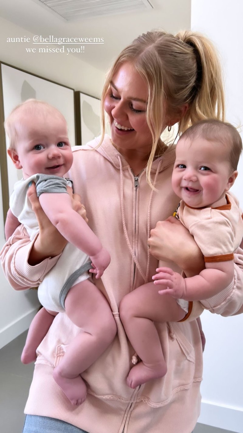 Arie and Lauren's Daughter Senna and Son Lux's Baby Album Visiting Hour