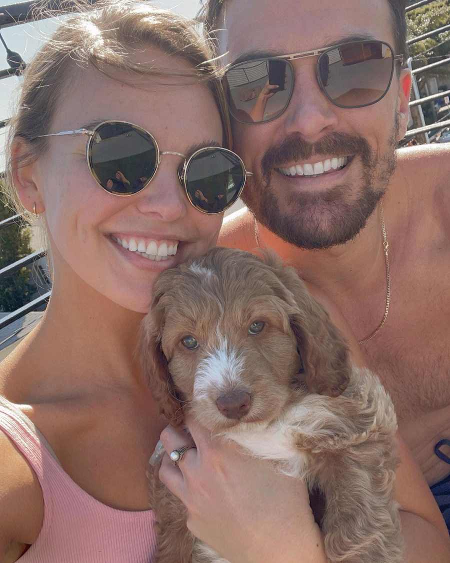 Bachelorette’s Hannah Brown and Boyfriend Adam Woolard Get New Puppy