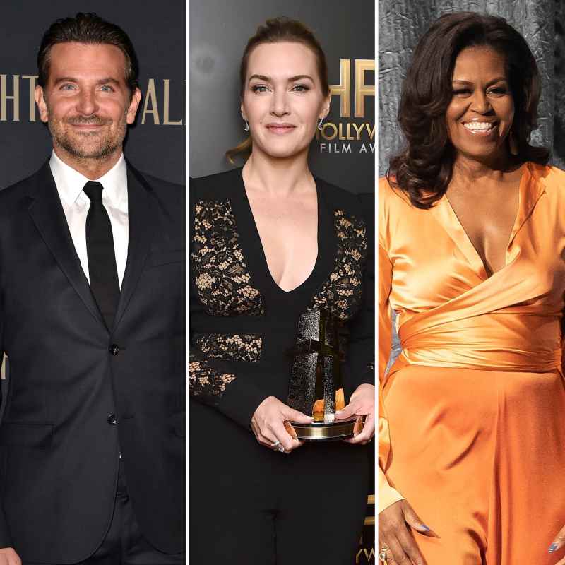 Bradley Cooper Kate Winslet Michelle Obama and More Stars You May Not Realize Are Grammy Winners
