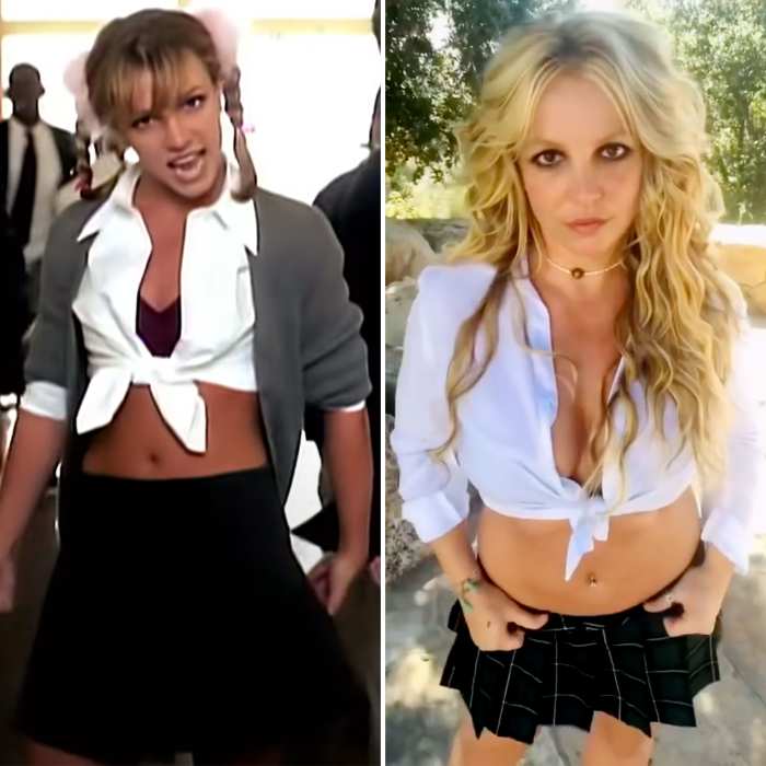 Britney Spears’ ‘New’ ‘Baby One More Time’ Outfit Is Seriously Nostalgic
