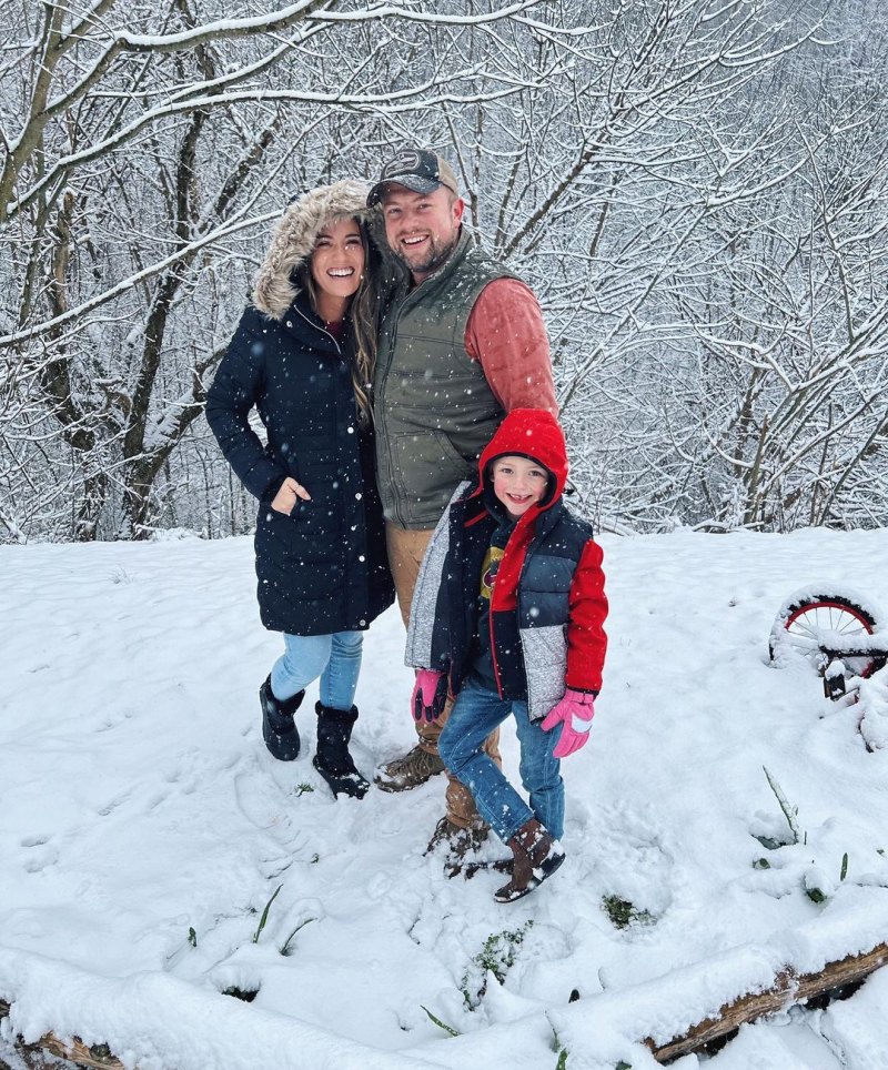 Celeb Parents Playing in the Snow With Their Kids Whitney Bates