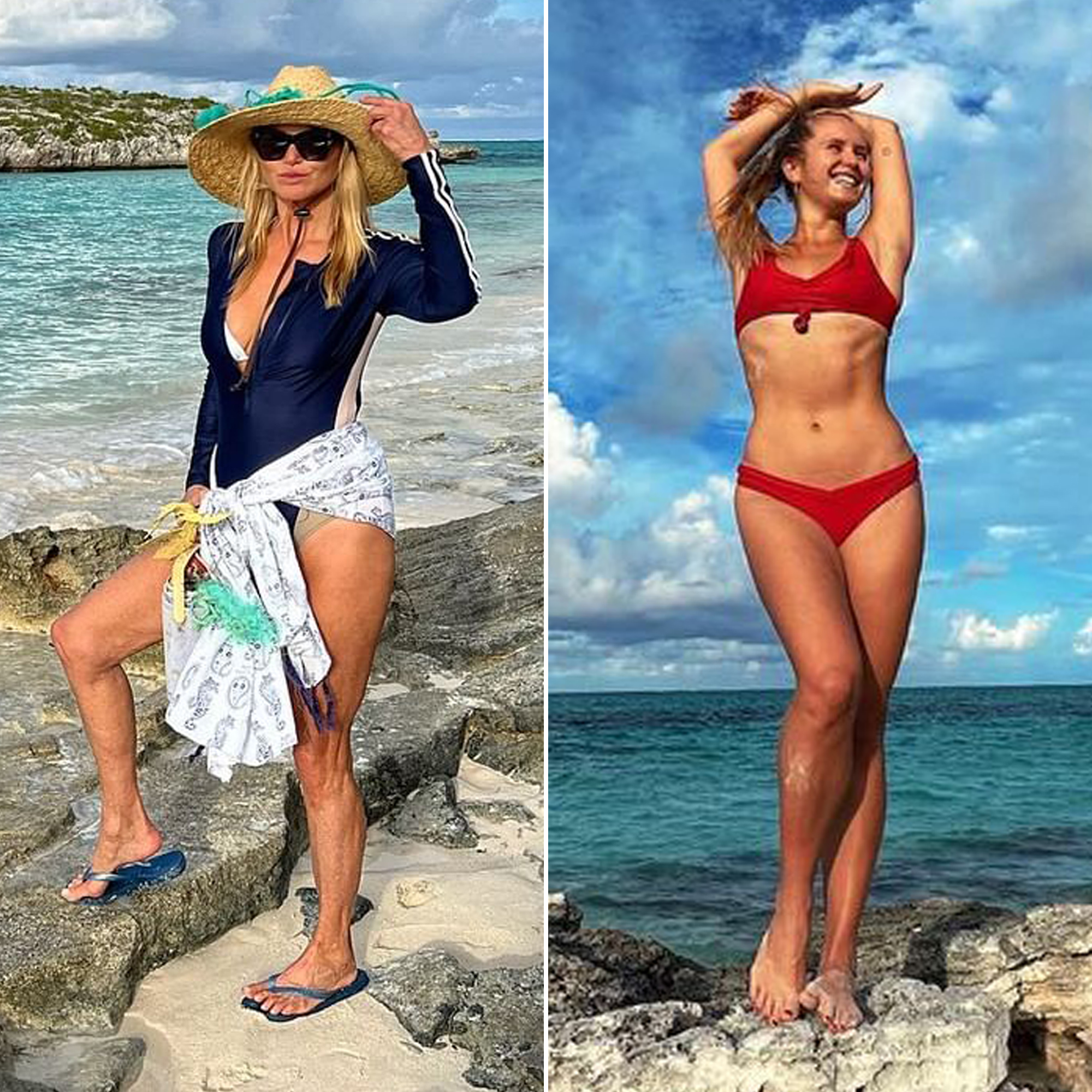 Christie Brinkley, Daughter Rock Sexy Swimwear
